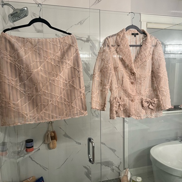 Jackets & Blazers - Jon two piece size 14 skirt set mother of the bride spring wedding guest
